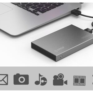 2.5" HDD Enclosure - External Hard Drive Case 2.5 inch