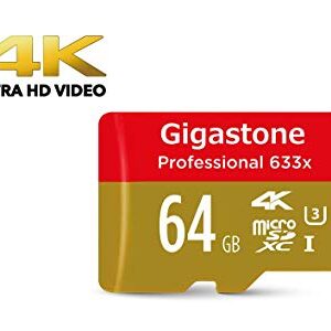 Gigastone 64GB Micro SD Memory Card