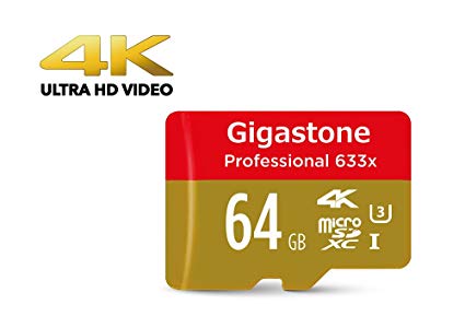 Gigastone 64GB Micro SD Memory Card