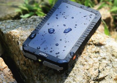 Aukey Solar Power 12000 mAh external power bank charger