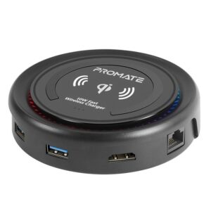 Promate All in one USB C Hub 100watts