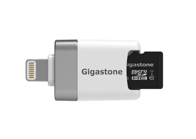 Gigastone MicroSD Card Reader – iPhone
