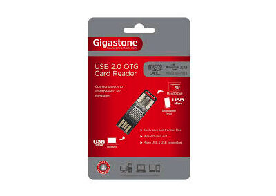 Gigastone U102 Micro USB Card Reader
