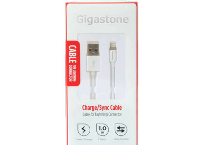 Gigastone Apple MFi Certified Light to USB charger cable