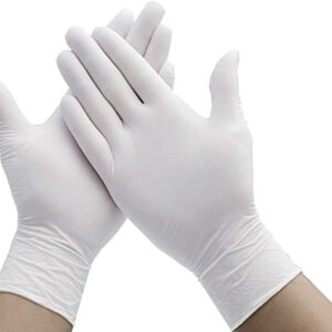 Disposable Latex Gloves - Medium - 100 pack