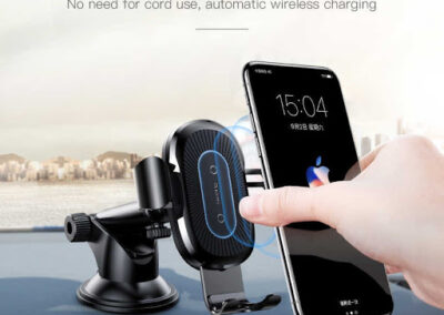 Baseus Wireless Car Phone Charger – Suction Cup